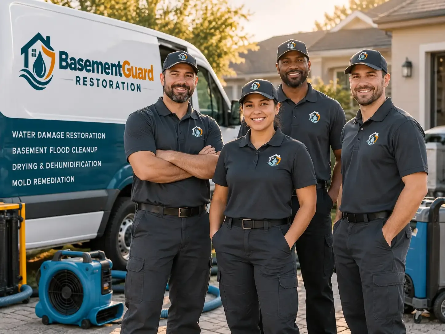 Basement Water Damage Restoration company in Success, AR